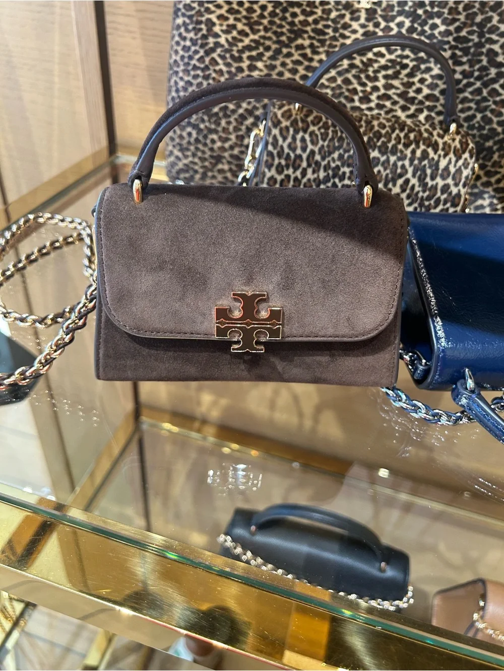 Tory Burch britten Mini Top-Handle Crossbody Bag new pick own color